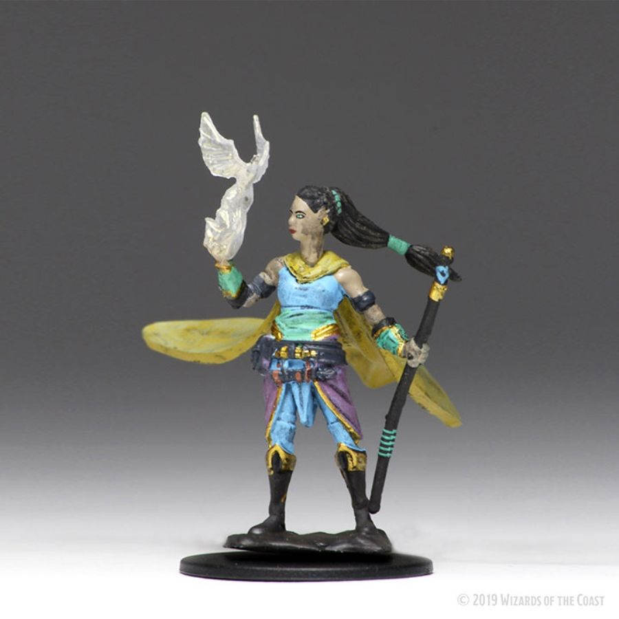 D&D Premium Painted Mini: Female Elf Druid