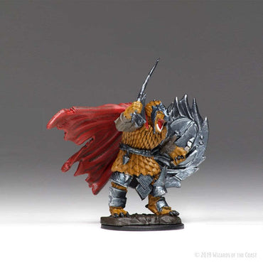 D&D Premium Painted Mini: Male Dragonborn Fighter