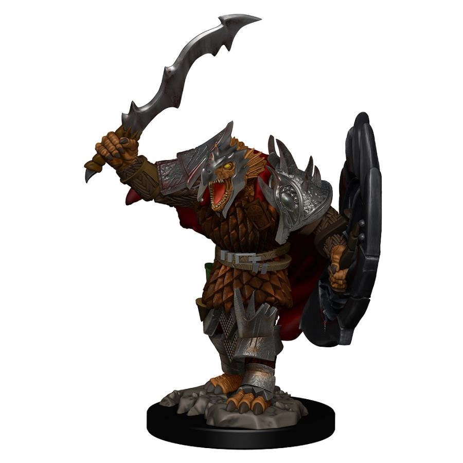 D&D Premium Painted Mini: Male Dragonborn Fighter