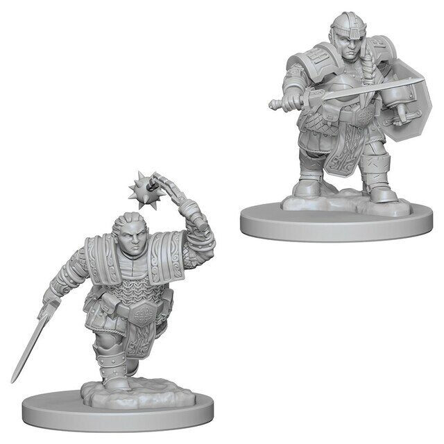 D&D Mini (W11): Female Dwarf Fighter