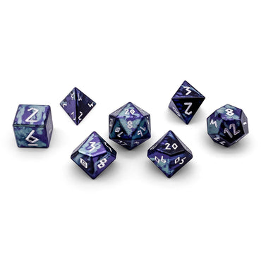 Aluminum RPG Dice Set: Witch's Cauldron