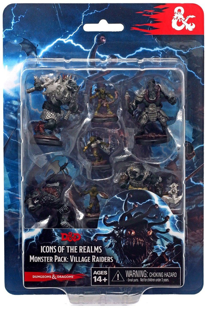 D&D Icons of the Realms Miniatures: Village Raid Monster Pack