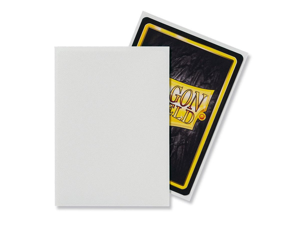 Dragon Shield Matte Sleeves: White (100)