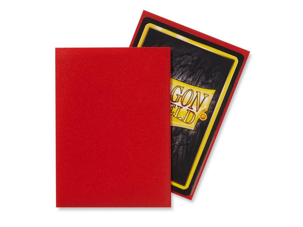 Dragon Shield Matte Sleeves: Crimson (100)