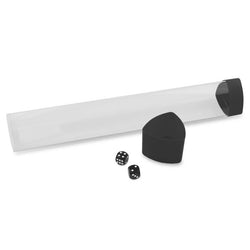 Playmat Tube with Dice Cap: Black