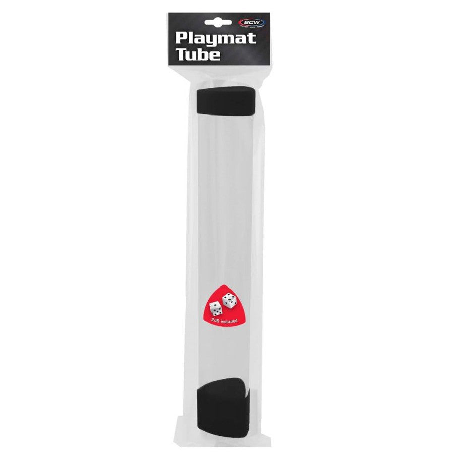 Playmat Tube with Dice Cap: Black