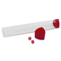 Playmat Tube with Dice Cap: Red