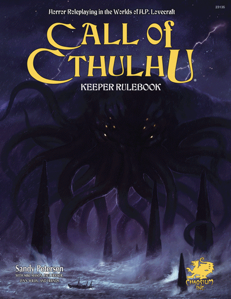 Call of Cthulhu RPG 7E: Keeper Rulebook