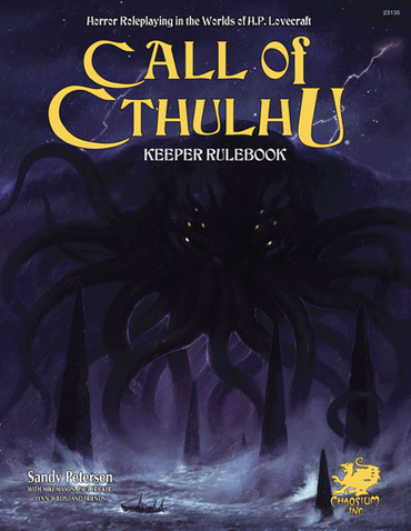 Call of Cthulhu RPG 7E: Keeper Rulebook