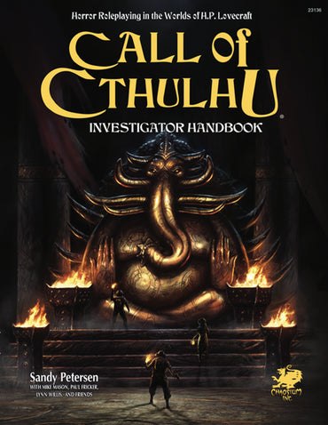 Call of Cthulhu RPG 7E: Investigator Handbook
