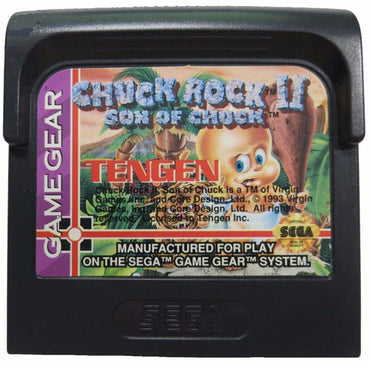 Chuck Rock II: Son of Chuck (Used/Sega Game Gear)