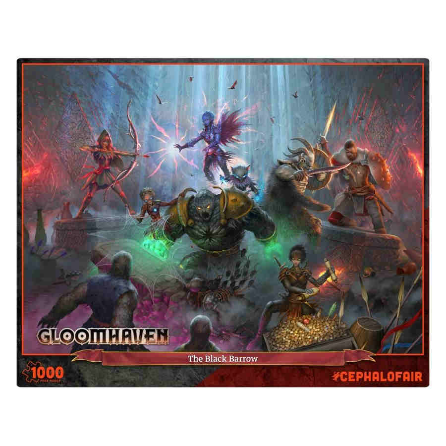 Puzzle: Gloomhaven - The Black Barrow (1000pcs)