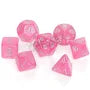 Chessex 7-Die Set: Borealis Pink/Silver