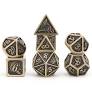 Metal Dragon Dice: Brushed Bronze