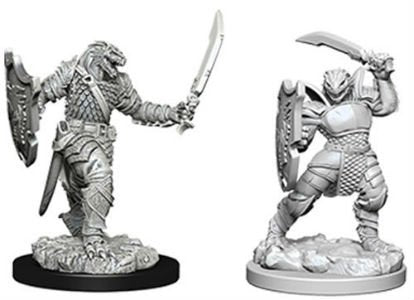 D&D Mini (W05): Female Dragonborn Fighter