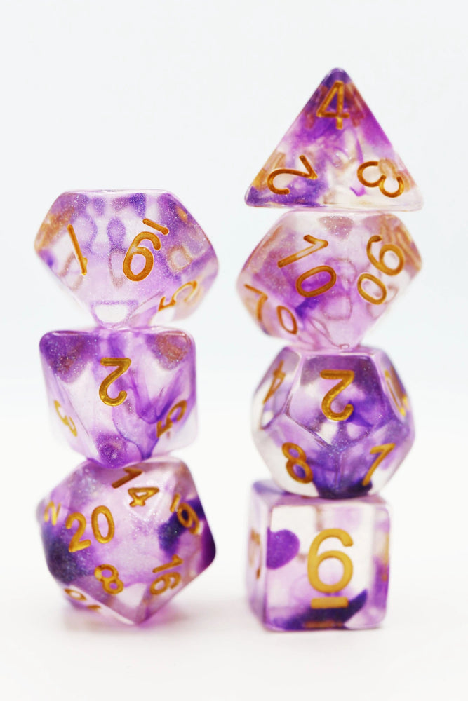 Electric Iris RPG Dice Set