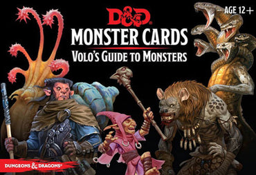 D&D Monster Cards: Volo's Guide Deck