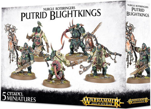 Maggotkin of Nurgle: Putrid Blightkings