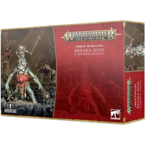 Orruk Warclans: Breaka-Boss on Mirebrute Troggoth