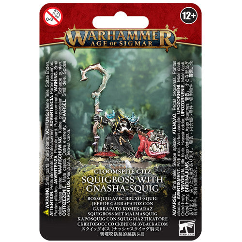 Gloomspite Gitz: Squigboss with Gnasha-Squig