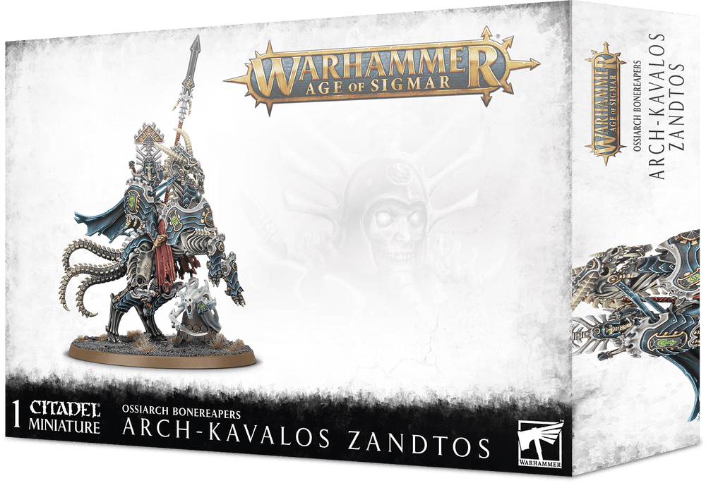 Ossiarch Bonereapers: Arch-Kavalos Zandtos