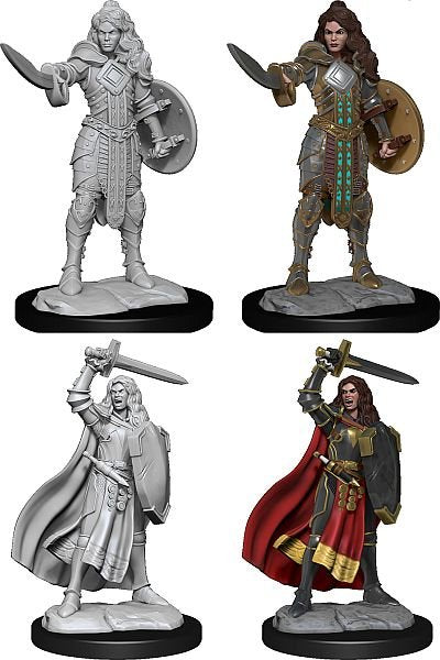 Pathfinder Mini (W14): Female Human Champion