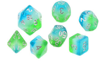 Sirius Dice: Blue Hawaiian RPG Set