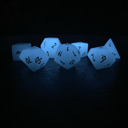 Gemstone Dice: Glow Stone Blue