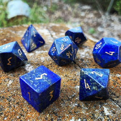 Gemstone Dice: Lapis Lazuli