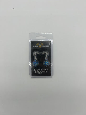 D20 Earrings: Lightning Bolt