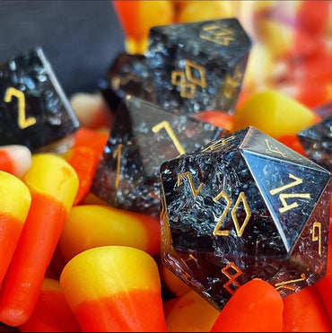 Gemstone Dice: Shattered Smoke Zircon