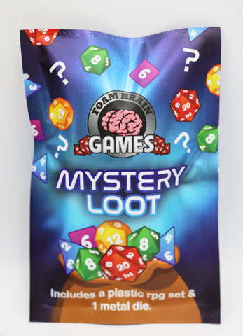 Mystery Loot: RPG Dice Set & Bonus Metal Die 2.0