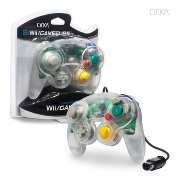 Cirka Wired Wii/GCN Controller - Clear