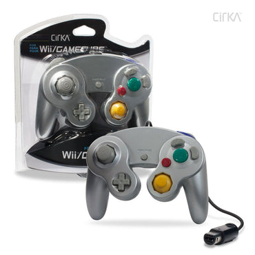 Cirka Wired Wii/GCN Controller - Silver