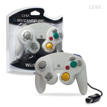 Cirka Wired Wii/GCN Controller - White