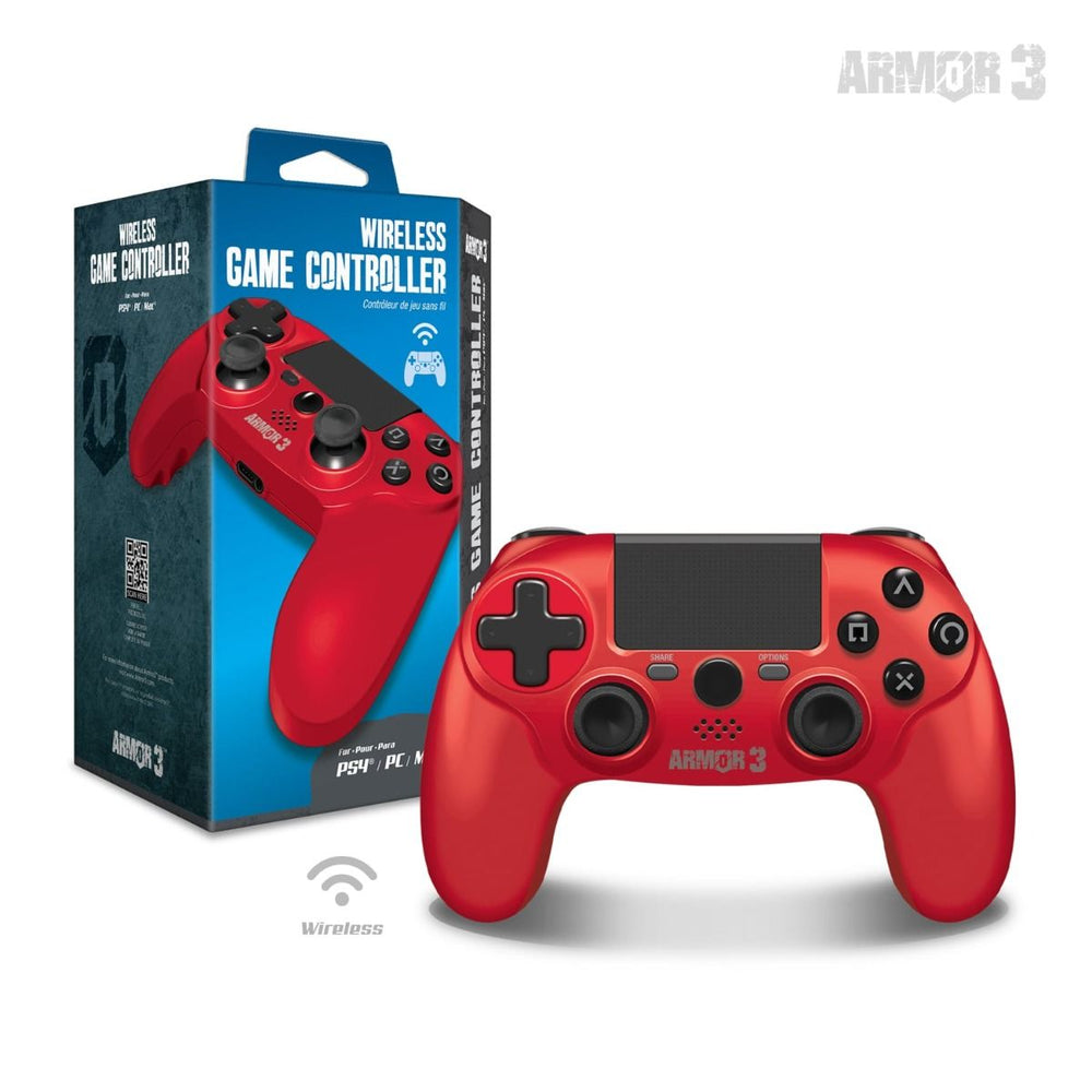 Armor3 PS4 Wired Controller (Red)