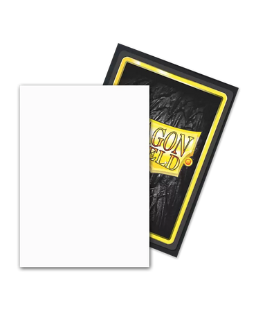 Dragon Shield Dual Matte Sleeves: Snow (100)