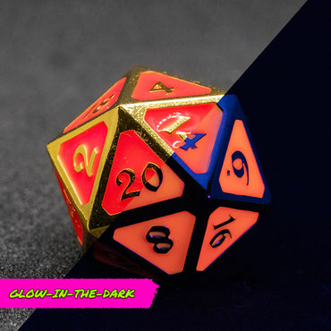 MultiClass Dice D20 - AfterDark Mythica Neon Bloom