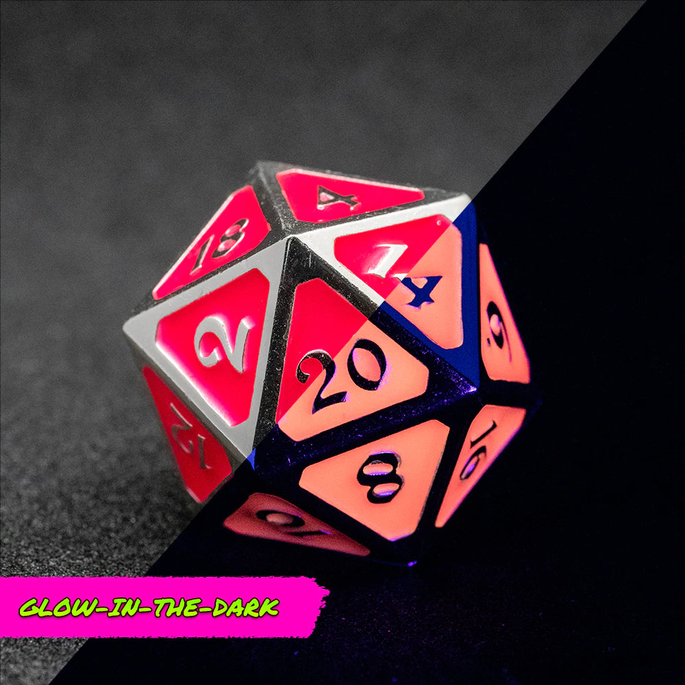 MultiClass Dice D20 - AfterDark Mythica Neon Kiss