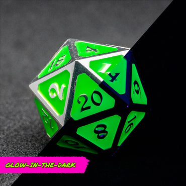 MultiClass Dice D20 - AfterDark Mythica Neon Rave