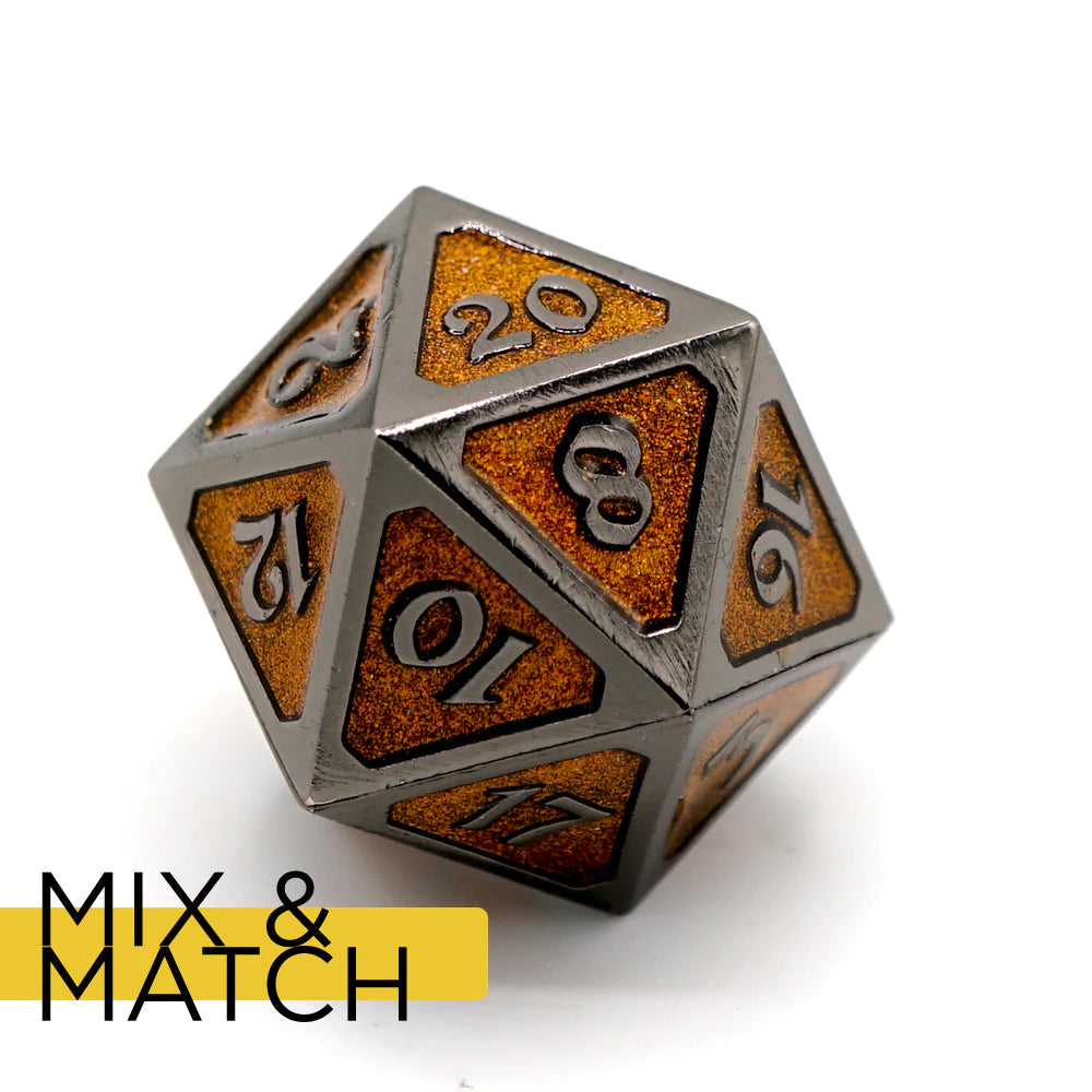 MultiClass Dice D20 - Fireball
