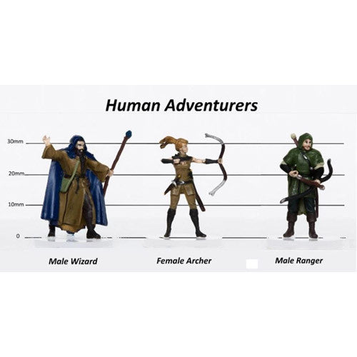 Characters of Adventure - Humans 3 Pack Set B