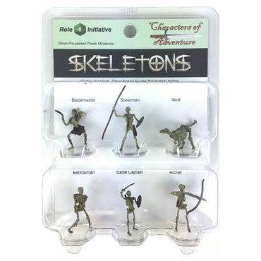 Characters of Adventure - Skeletons