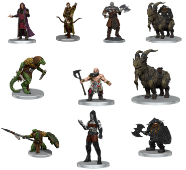 Critical Role Premium Mini: Characters of Tal'Dorei Set 1