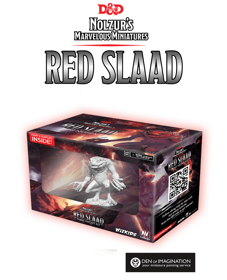 WizKids: Red Slaad Paint Night Kit