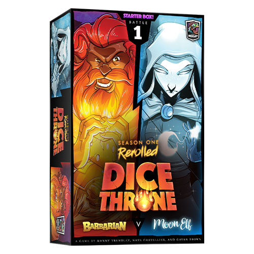 Dice Throne: Barbarian vs Moon Elf