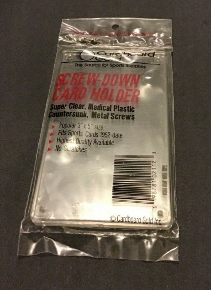 Screw Down Card Holder