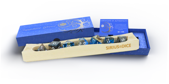 Sapphire Grove RPG Dice Set