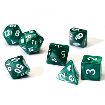Sirius Dice: Pearl Green RPG Set