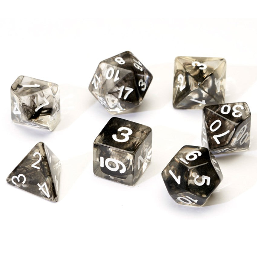 RPG Dice Set: Black Cloud